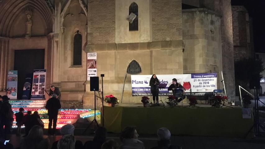 Encendida de Velas en Sabadell