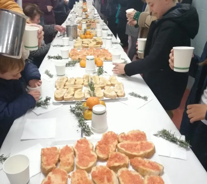 Cena del hambre de Manos Unidas. Onda 2020