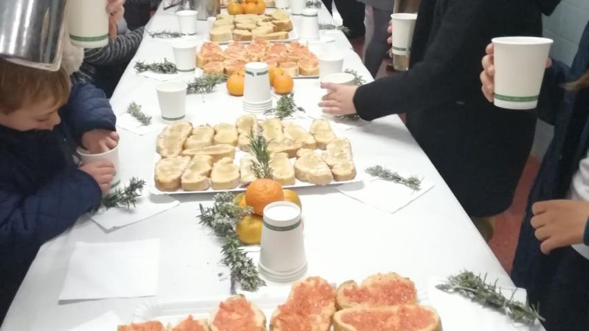 Cena del hambre de Manos Unidas. Onda 2020