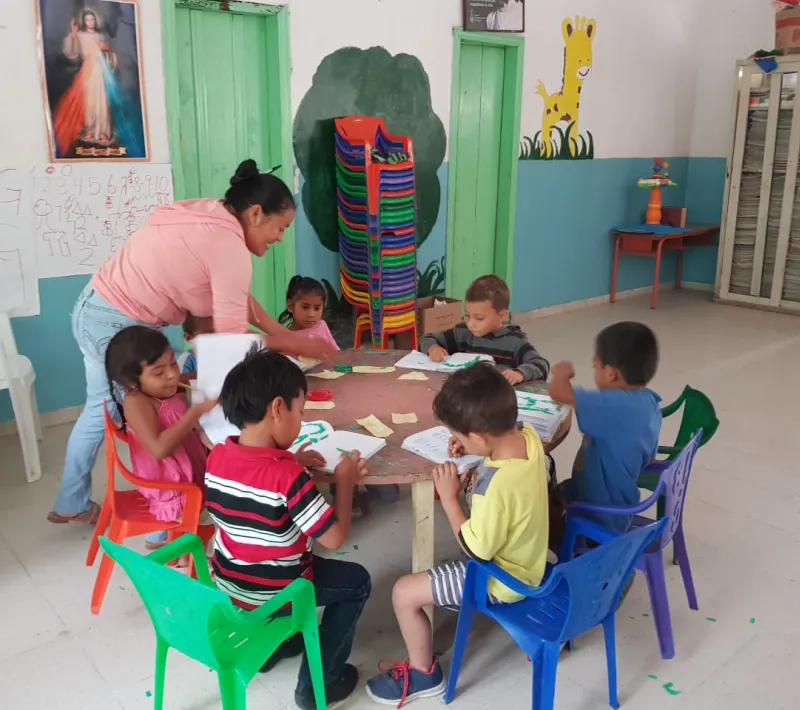 Acceso a la educación infantil inclusiva de niñas y niños en extrema pobreza de la periferia urbana de Tegucigalpa y de zonas rurales indígenas (Honduras).