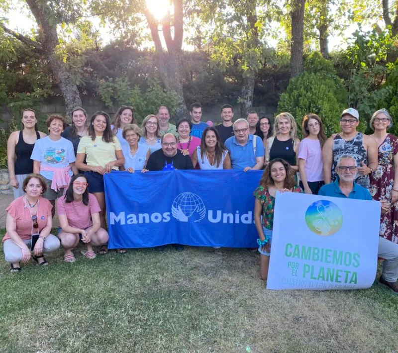 Momentos del I Campamento Intergeneracional "Manos que cuidan". Foto: Manos Unidas