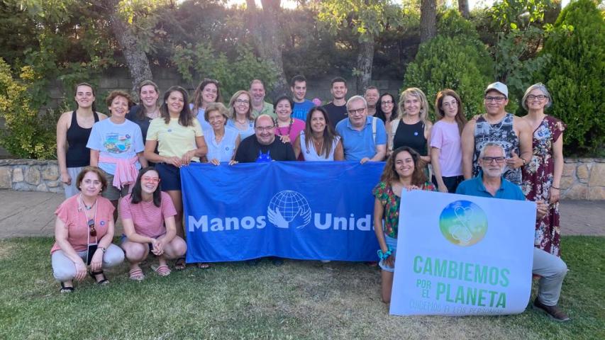 Momentos del I Campamento Intergeneracional "Manos que cuidan". Foto: Manos Unidas