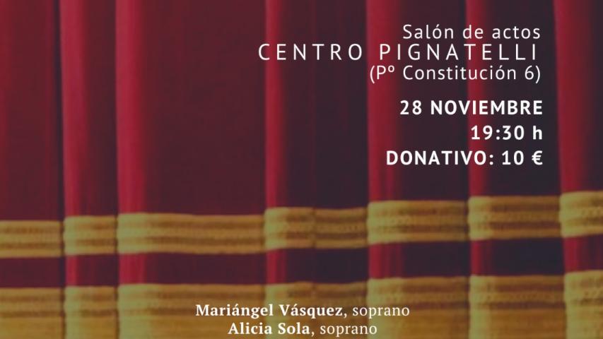 Cartel Concierto Solidario "Coros y romanzas de Zarzuela"