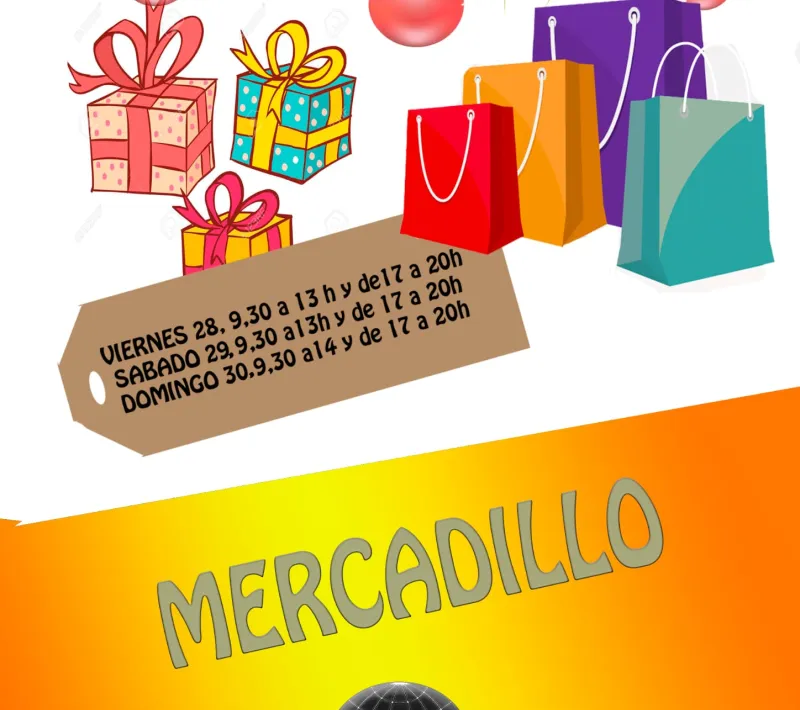 Mercadillo solidario en la Parroquia de Nuestra Señora del Rosario