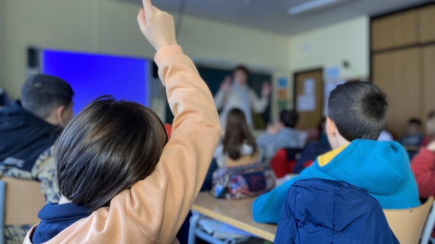 Alumnos de primaria CEIP El Doncel.
