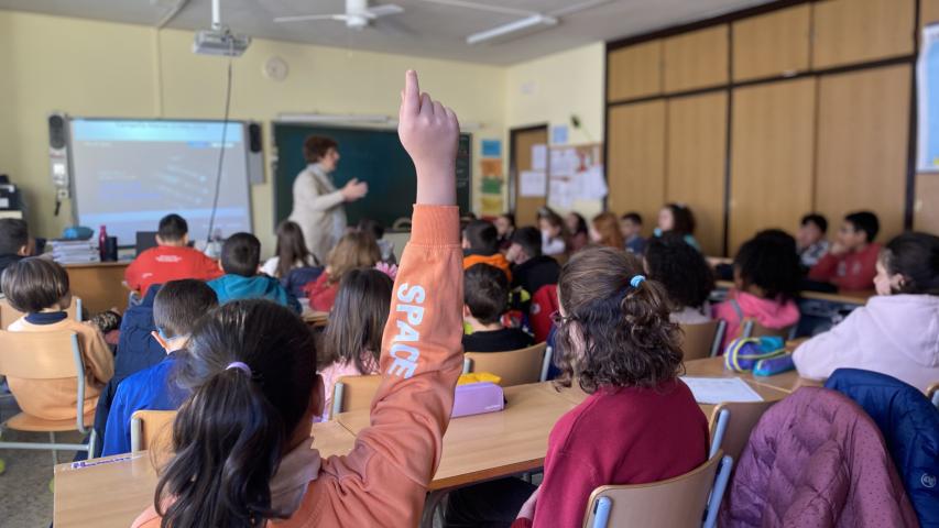 Alumnos de primaria CEIP El Doncel.