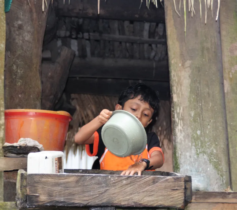 Fortaleciendo la salud en una barriada de Tegucigalpa. Foto:Manos Unidas/Marta Carreño