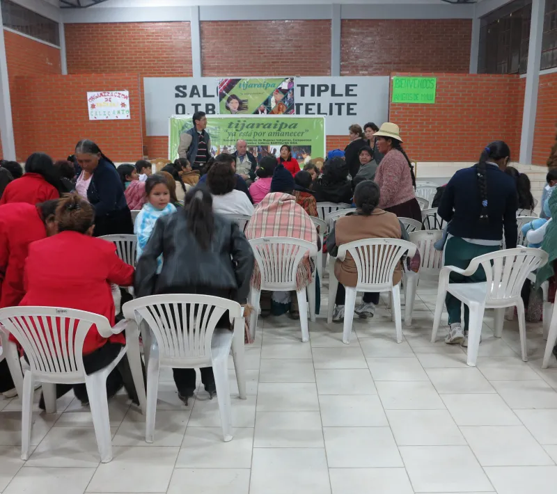 Proyectos para mujeres en Tijaraipa, Bolivia