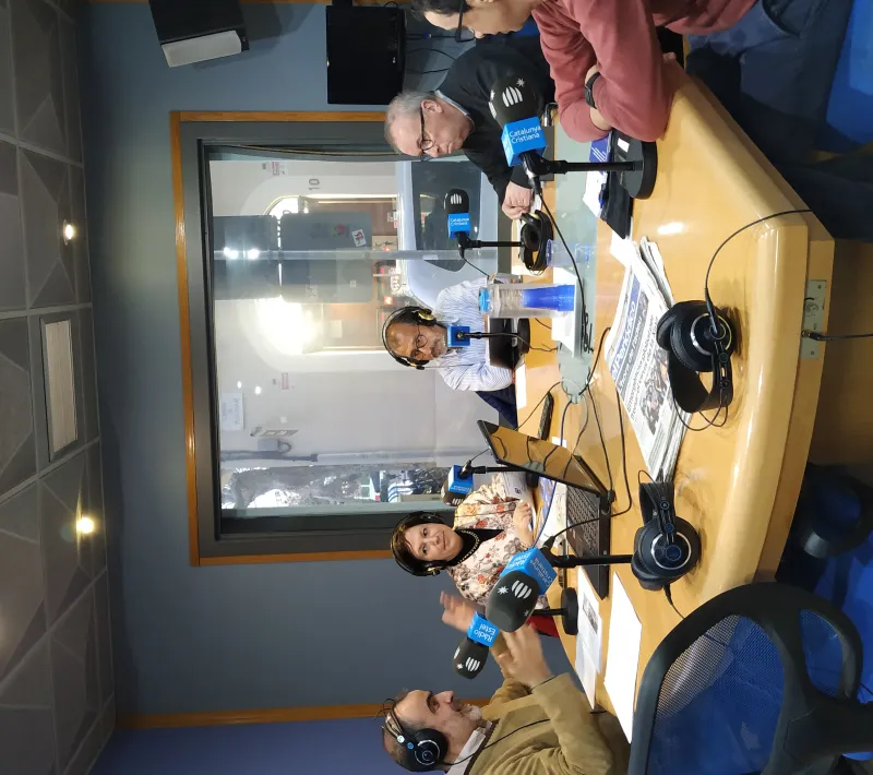 Entrevista en Ràdio Estel, Barcelona