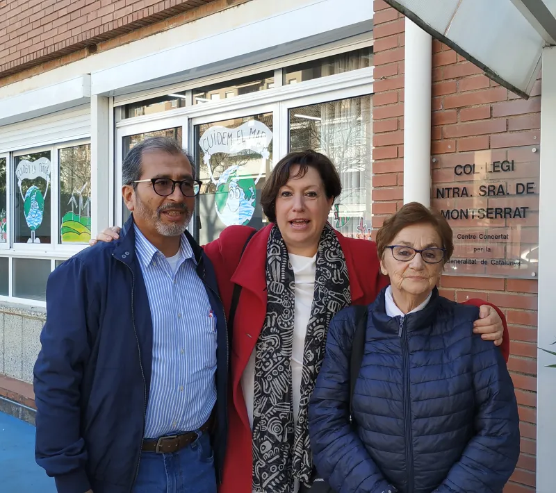 Charla en un colegio de Cerdanyola