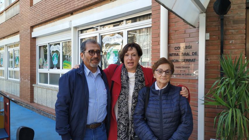 Charla en un colegio de Cerdanyola