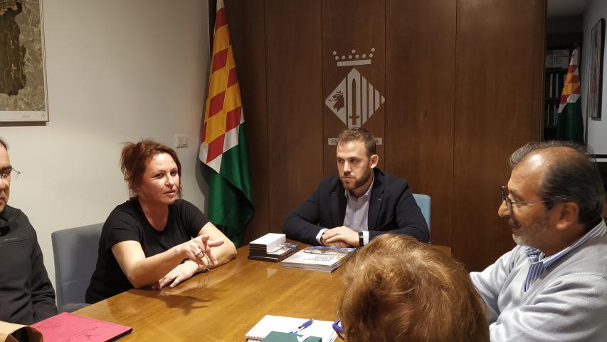 Reunión con el alcalde de Cerdanyola