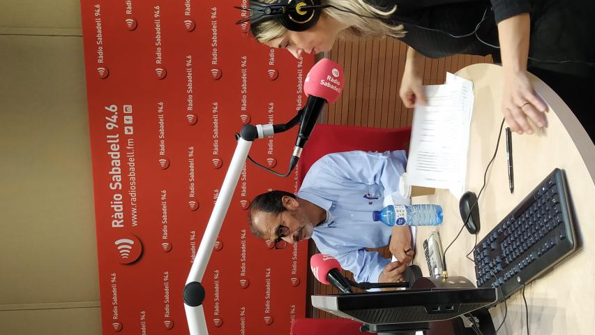 Entrevista en Ràdio Sabadell