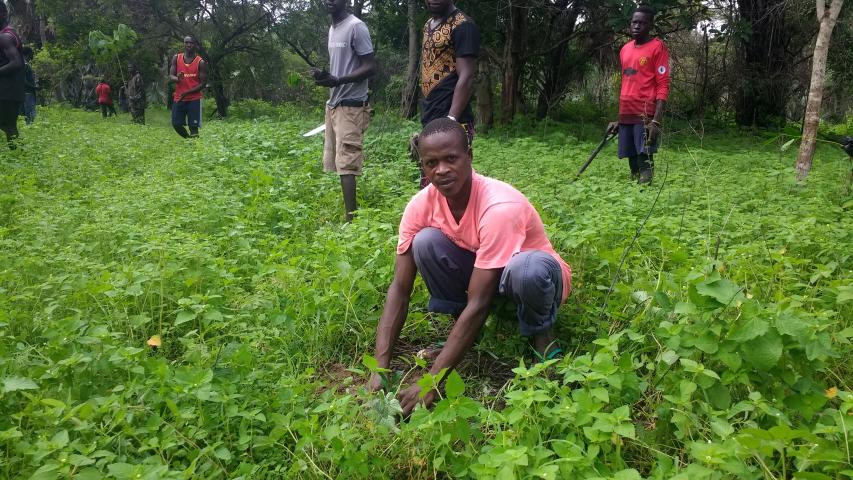 Senegal - Convenio Manos Unidas AECID - Foto Adele Lassalas - Reforestación en bosque comunitario