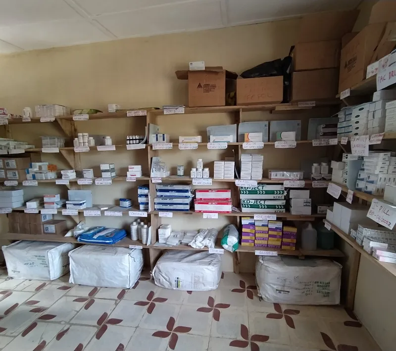 Centro de Salud Comunitario de Mange Acre (Sierra Leona). Foto: Manos Unidas