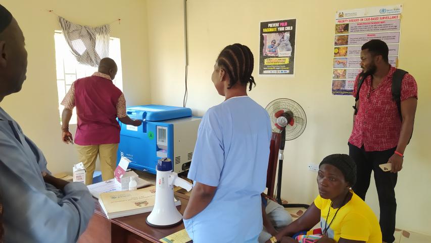 Centro de Salud Comunitario de Mange Acre (Sierra Leona). Foto: Manos Unidas