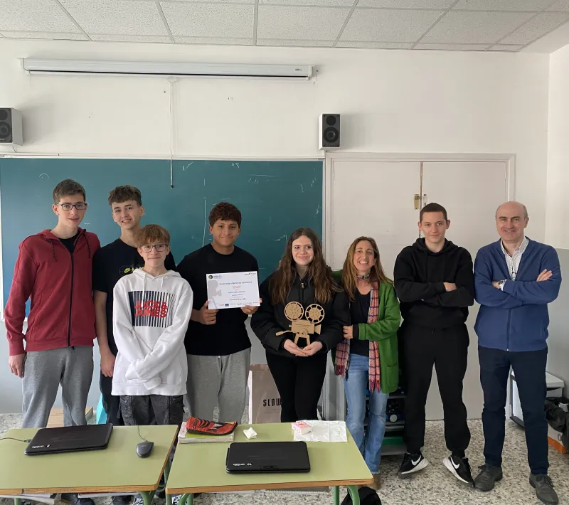 "Examen de la vida" del Colegio Santa Catalina se lleva el tercer premio del Concurso de Clipmetrajes de Navarra