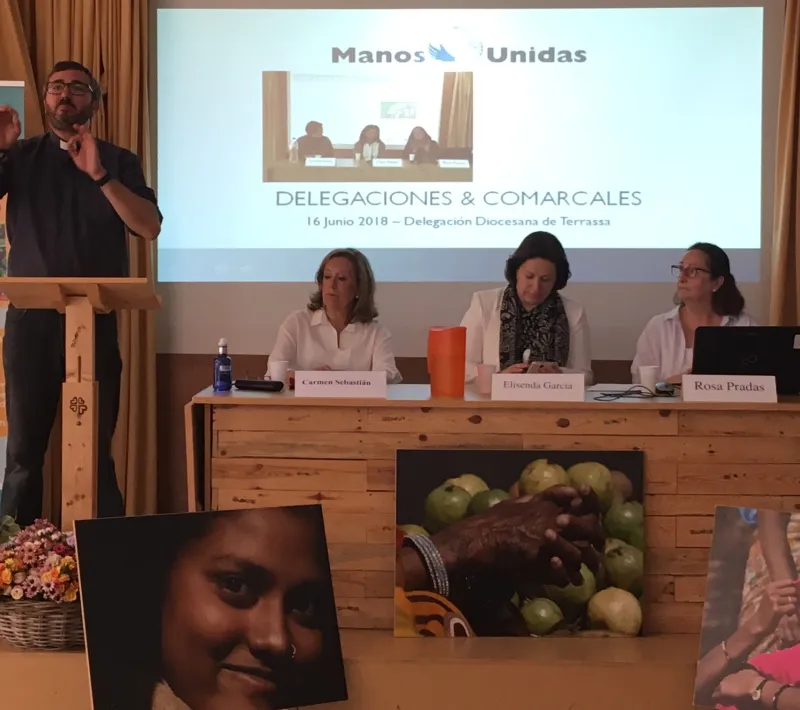 Mn Mario en el taller sobre delegaciones y comarcales