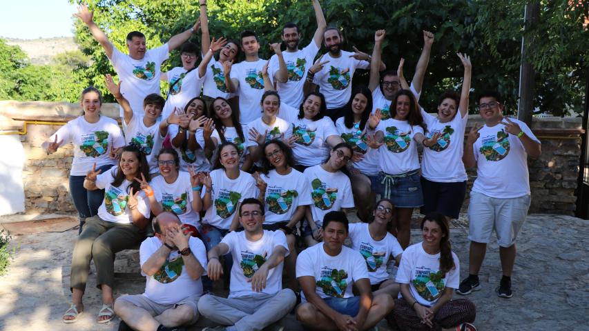 Voluntarios de Manos Unidas trabajando en actividades de la Organización. Foto: Manos Unidas