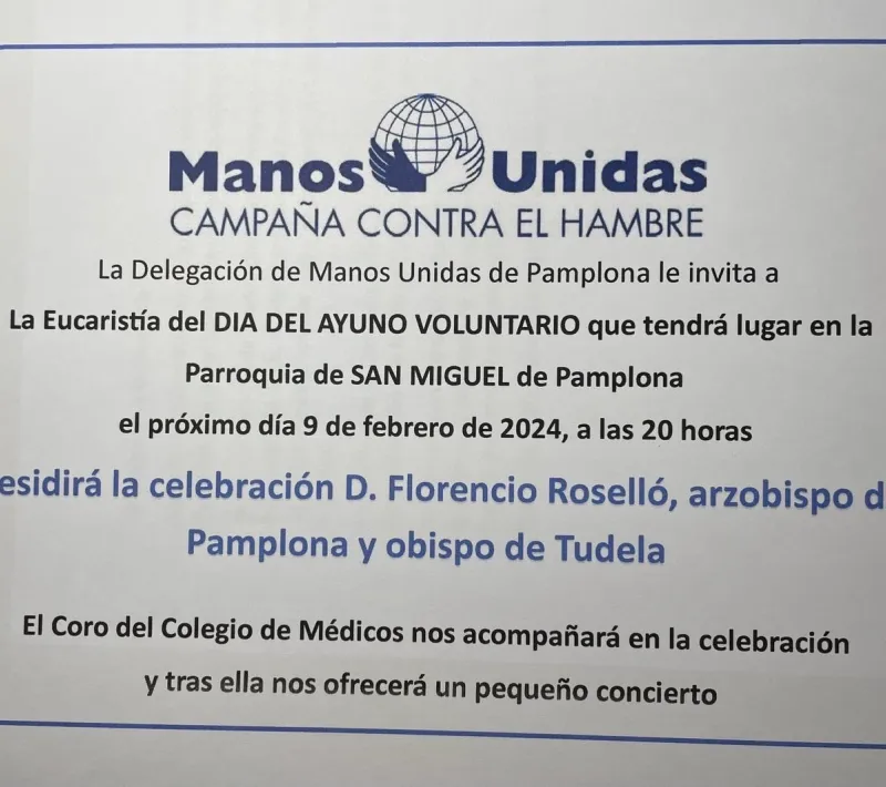 invitacion a la misa