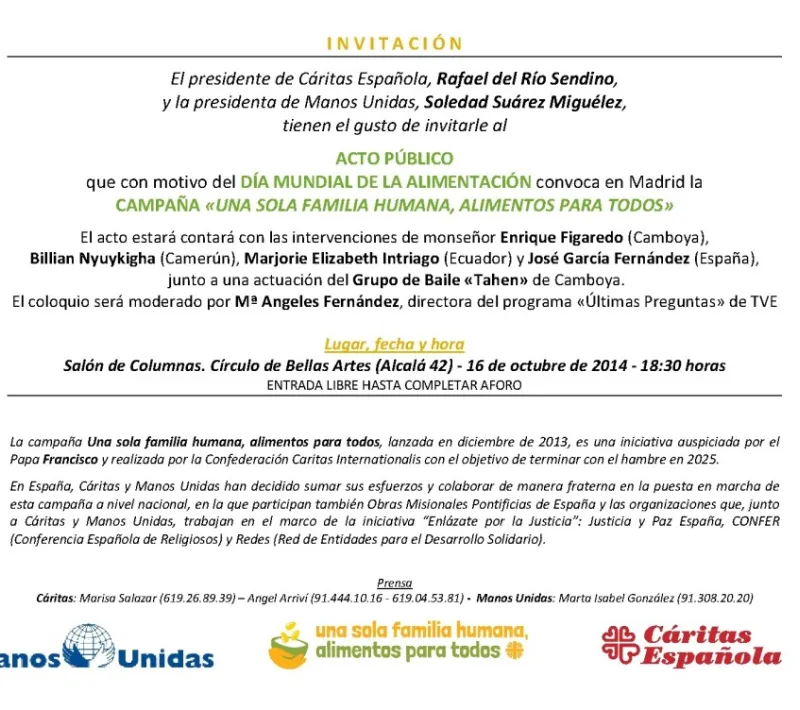 invitacion circulo bellas artes 16.10.2014
