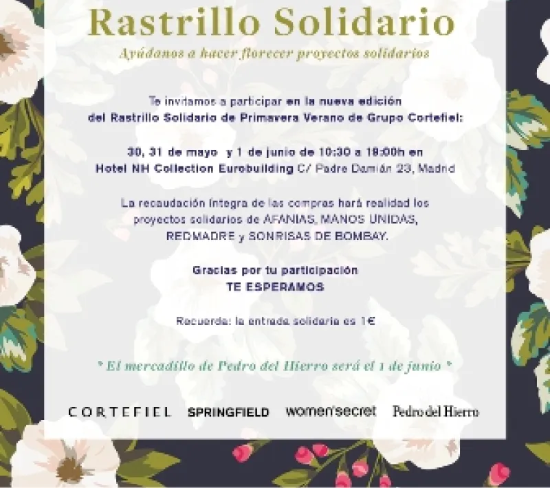 invitacion rastrillo cortefiel r