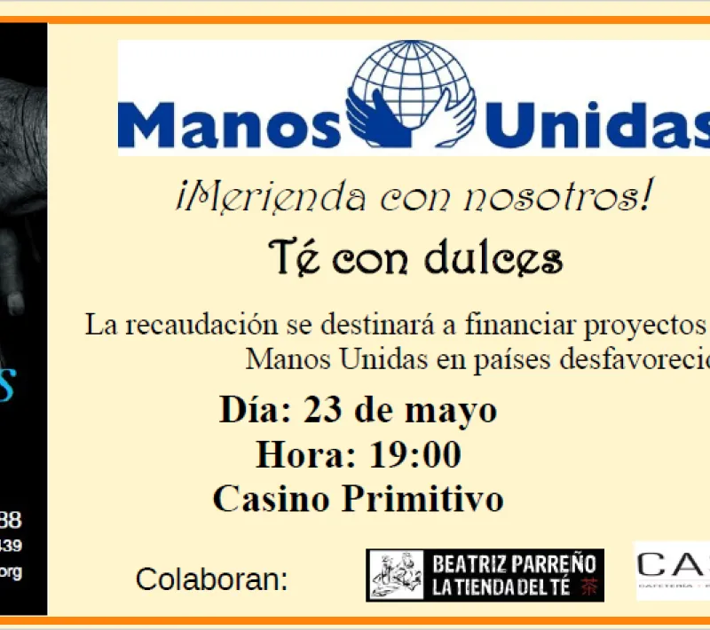 invitacion te con pastas