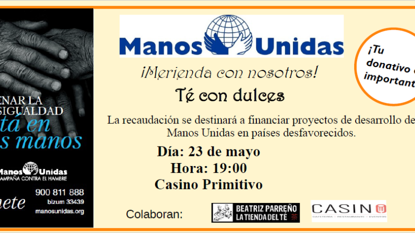 invitacion te con pastas