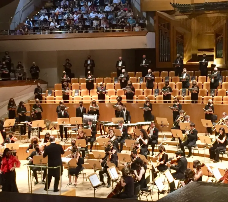 La orquesta de la JMJ en el IV concierto Voces Unidas a beneficio de Manos Unidas