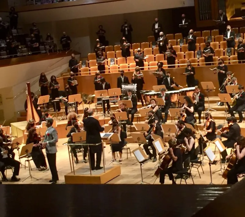 La orquesta de la JMJ en el IV concierto Voces Unidas a beneficio de Manos Unidas