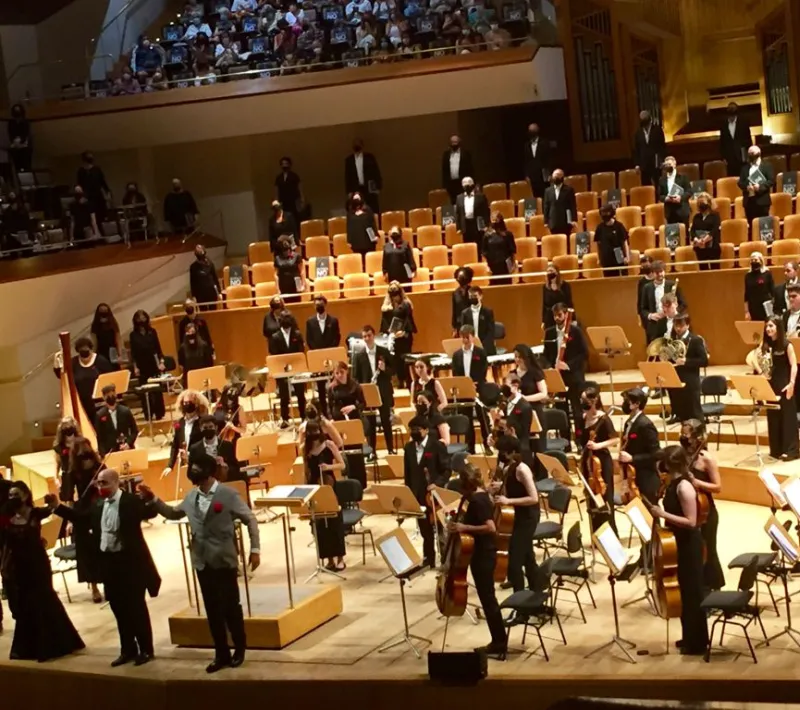 La orquesta de la JMJ en el IV concierto Voces Unidas a beneficio de Manos Unidas