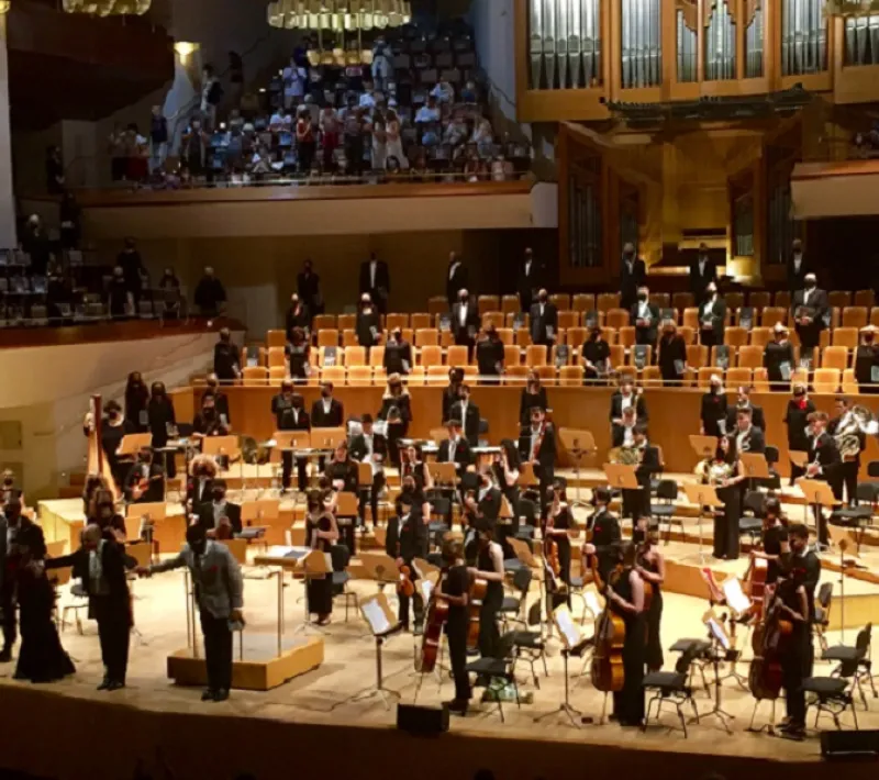 La orquesta de la JMJ en el IV concierto Voces Unidas a beneficio de Manos Unidas