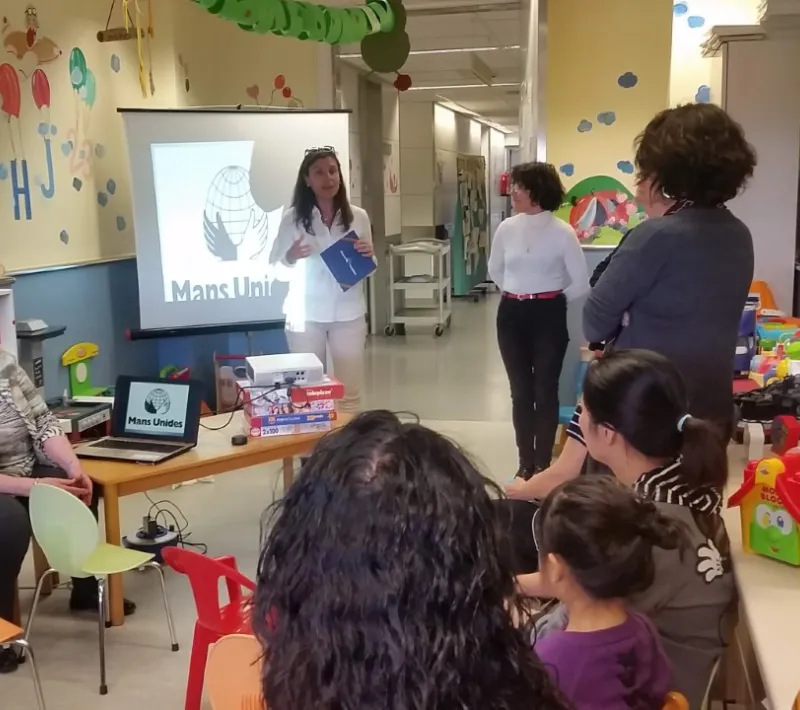 Sant Jordi en el Hospital Joan XXIII de Tarragona