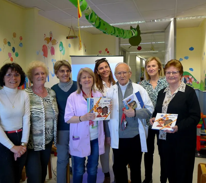 Sant Jordi en el Hospital Joan XXIII de Tarragona