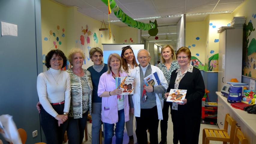 Sant Jordi en el Hospital Joan XXIII de Tarragona