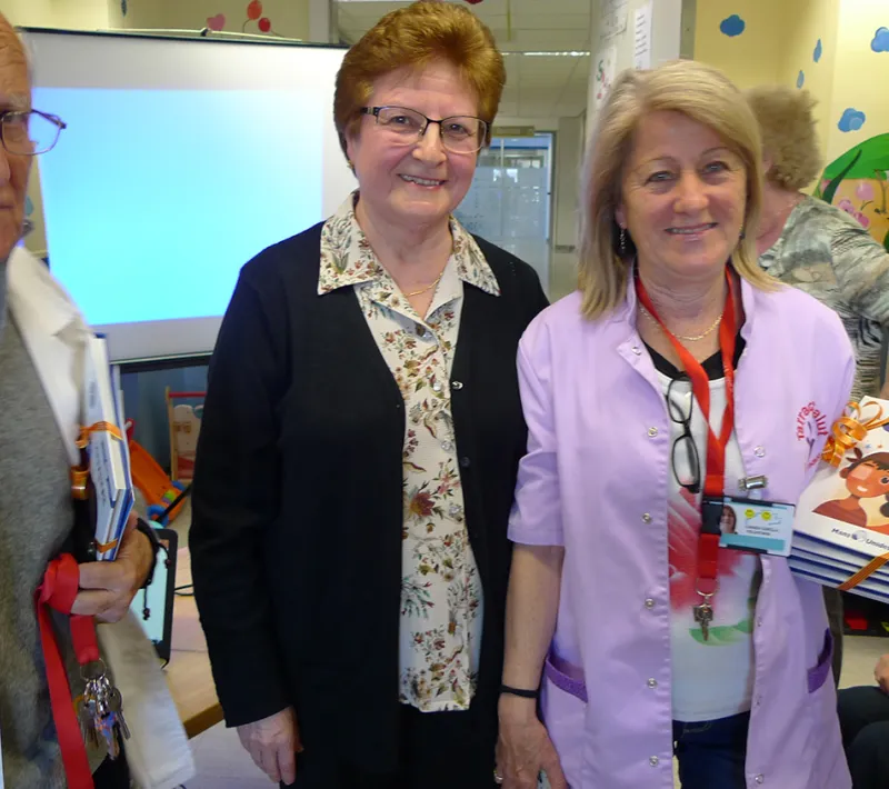 Sant Jordi en el Hospital Joan XXIII de Tarragona