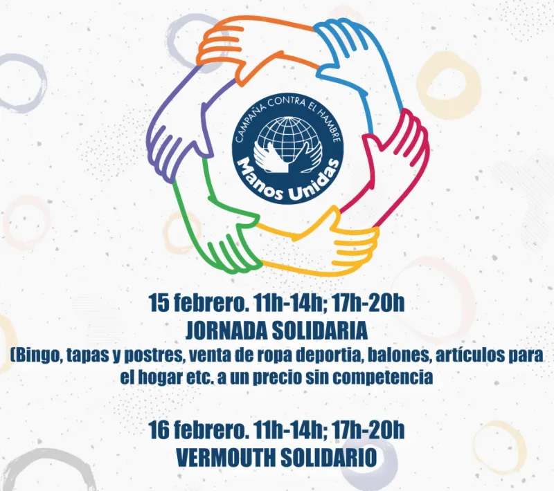 Jornada y vermouth solidario a beneficio de Manos Unidas