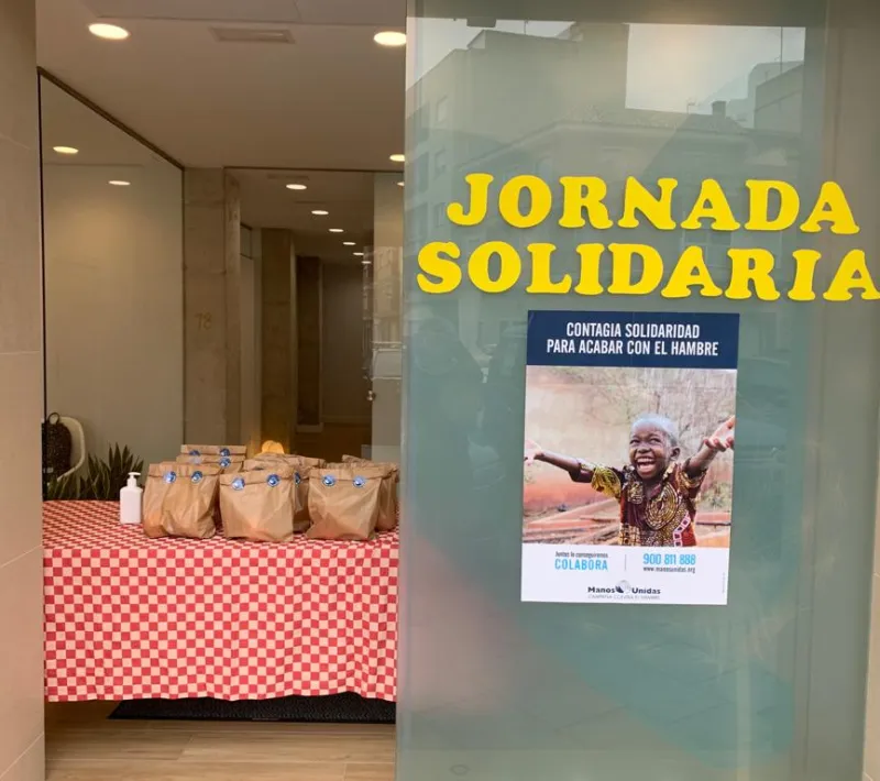 La comarcal de Albal organiza la Cena del Hambre Simbólica. Manos Unidas Valencia