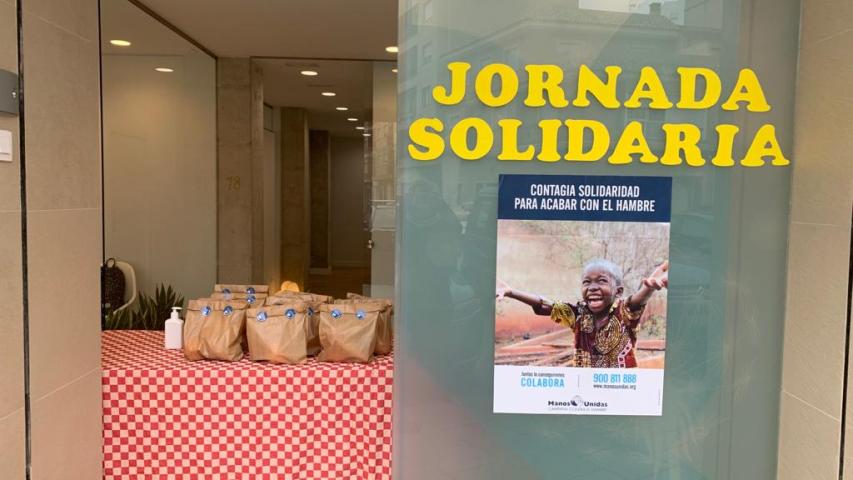 La comarcal de Albal organiza la Cena del Hambre Simbólica. Manos Unidas Valencia