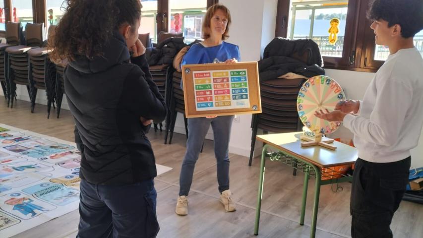 Manos Unidas Madrid en la Jornada Solidaria 2023 del colegio El Valle Sanchinarro