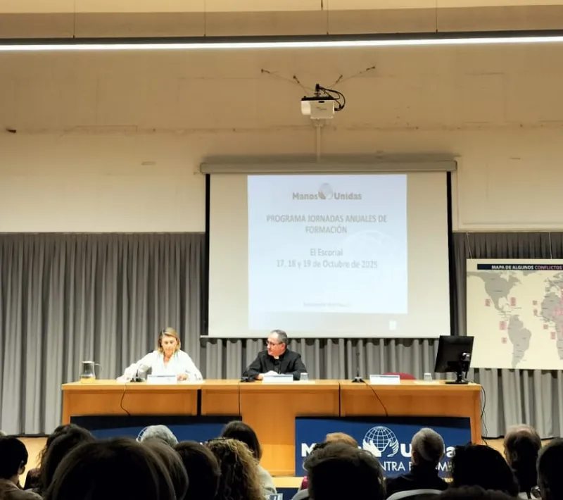 Apertura de las Jornadas de Formación de Manos Unidas en El Escorial 2025