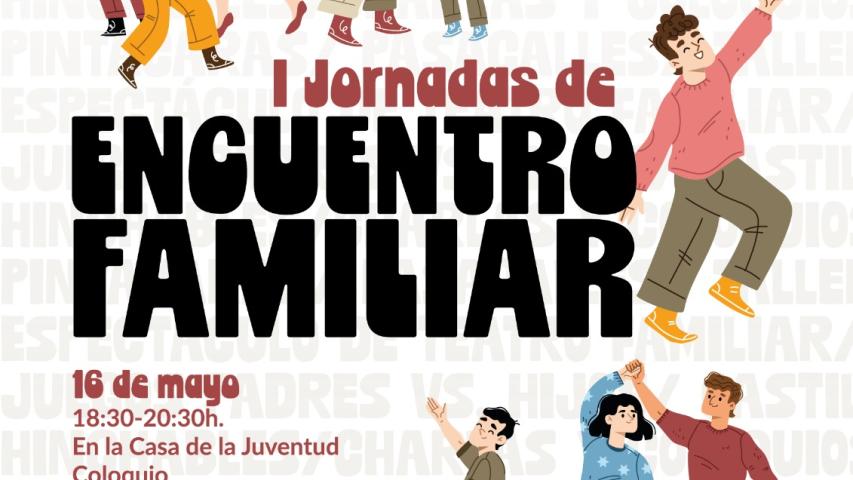 Cartel de las I Jornadas de Encuentro Familiar de Colmenar Viejo