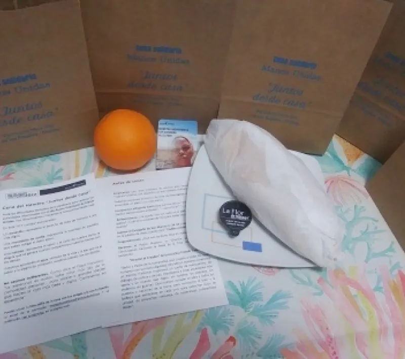 kit comida cena del hambre juntos desde casa 2022