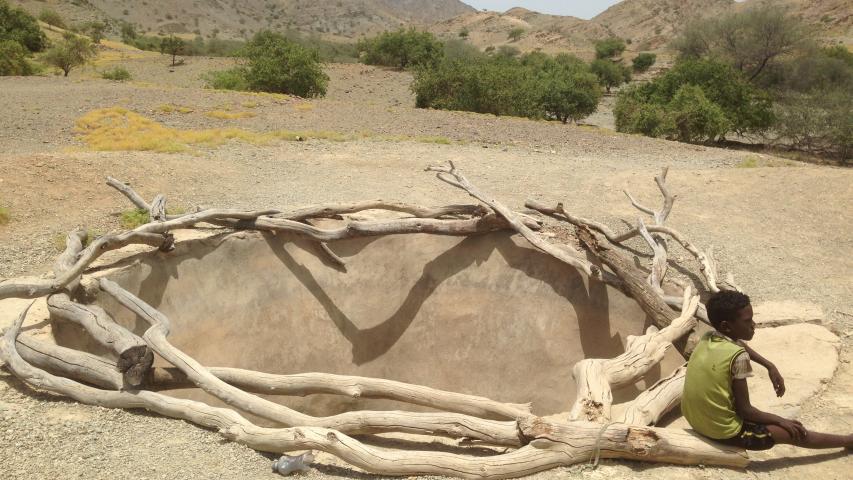 La sequía en Afar, Etiopía, es un grave problema para las comunidades de pequeños agricultores y ganaderos - Foto Manos Unidas