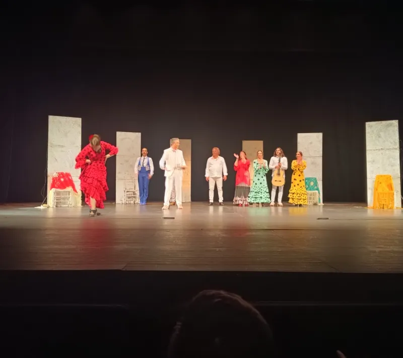 Espectáculo Lorca es Flamenco en Pozuelo a beneficio de Manos Unidas