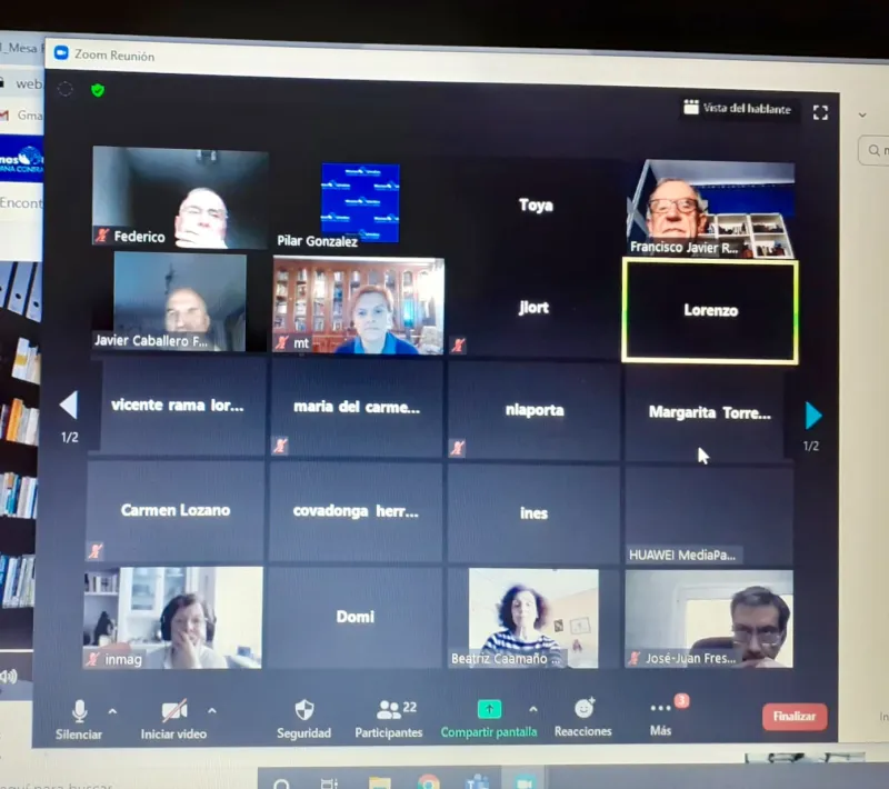 Lunes de Formación en Manos Unidas Madrid a través de Zoom