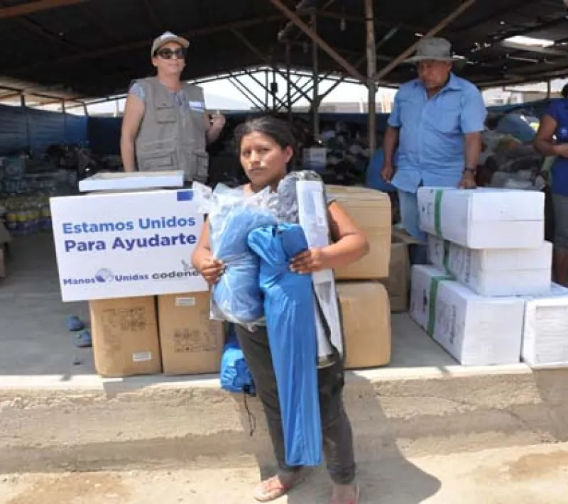 Ayuda de emergencia enviada en Perú