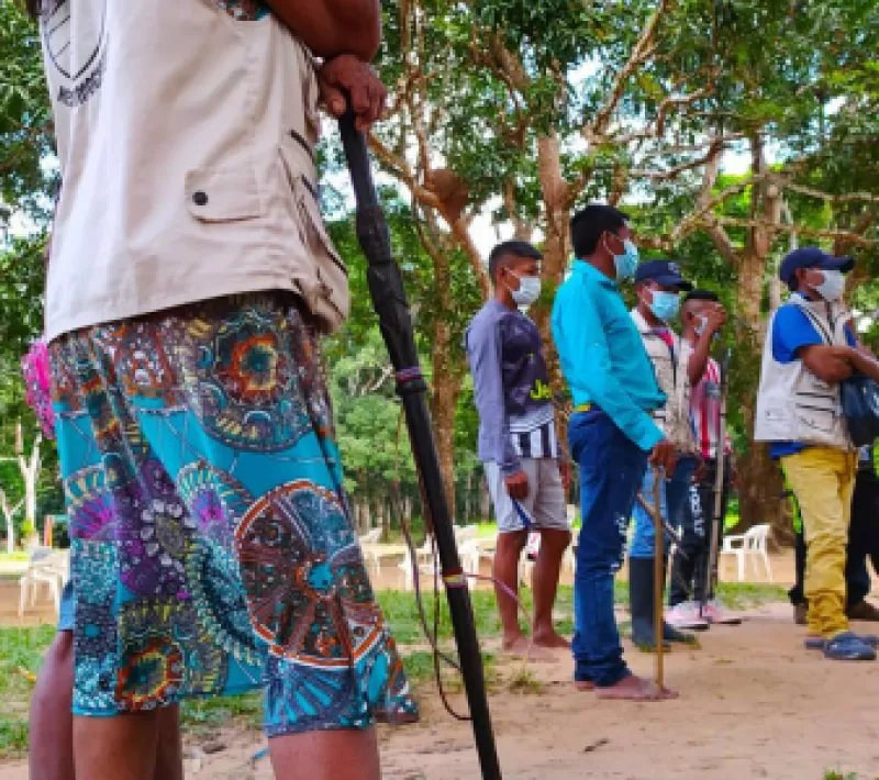manos unidas dia internacional convivencia paz 2022 colombia guardia indigena