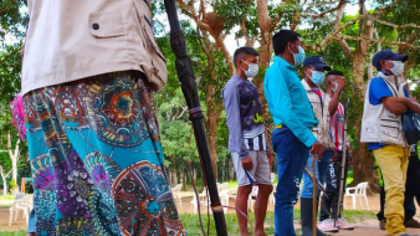 manos unidas dia internacional convivencia paz 2022 colombia guardia indigena