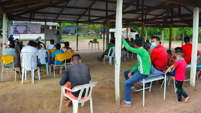 manos unidas dia internacional convivencia paz 2022 colombia reunion comunitaria